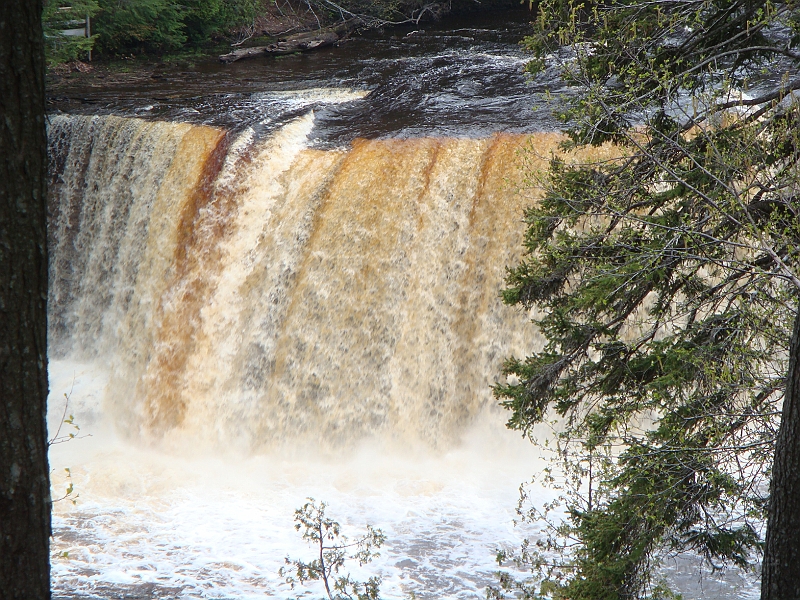 281 Memorial Day [2008 May 23].JPG - Scenes from Tahquanemon Falls in the Michigan Upper Peninsula.
